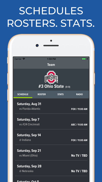 Emulate iPhone app Ohio State Football using MyAndroid Emulate iPhone app Ohio State Football using MyAndroid