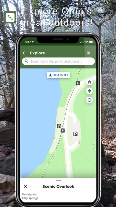 Emulate iPhone app Ohio Trails - DETOUR using MyAndroid Emulate iPhone app Ohio Trails - DETOUR using MyAndroid