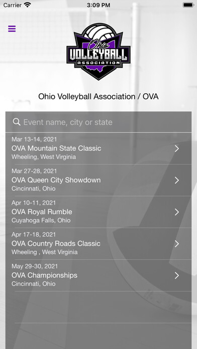 Emulate iPhone app Ohio Volleyball Association using MyAndroid Emulate iPhone app Ohio Volleyball Association using MyAndroid
