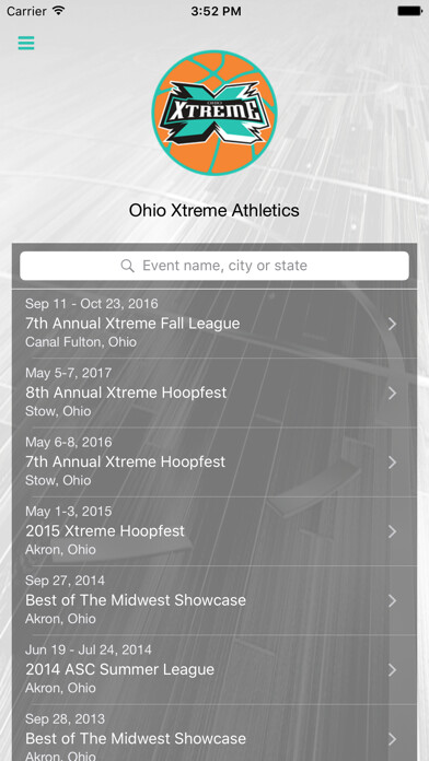 Emulate iPhone app Ohio Xtreme Basketball using MyAndroid