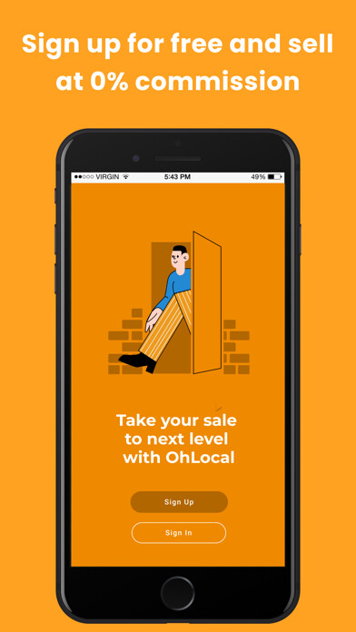 Emulate iPhone app OhLocal Seller- Sell with Ease using MyAndroid Emulate iPhone app OhLocal Seller- Sell with Ease using MyAndroid
