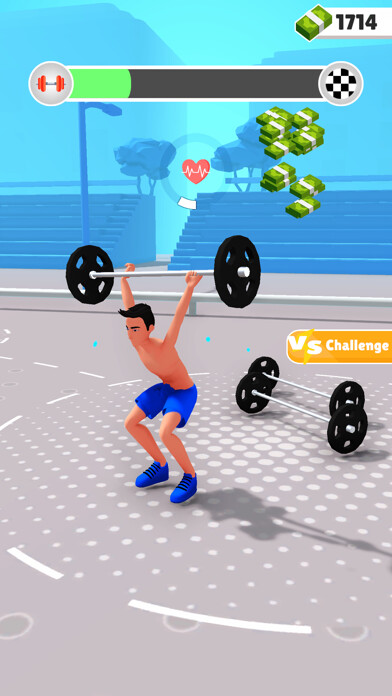 Emulate iPhone app Oh My Muscles! using MyAndroid