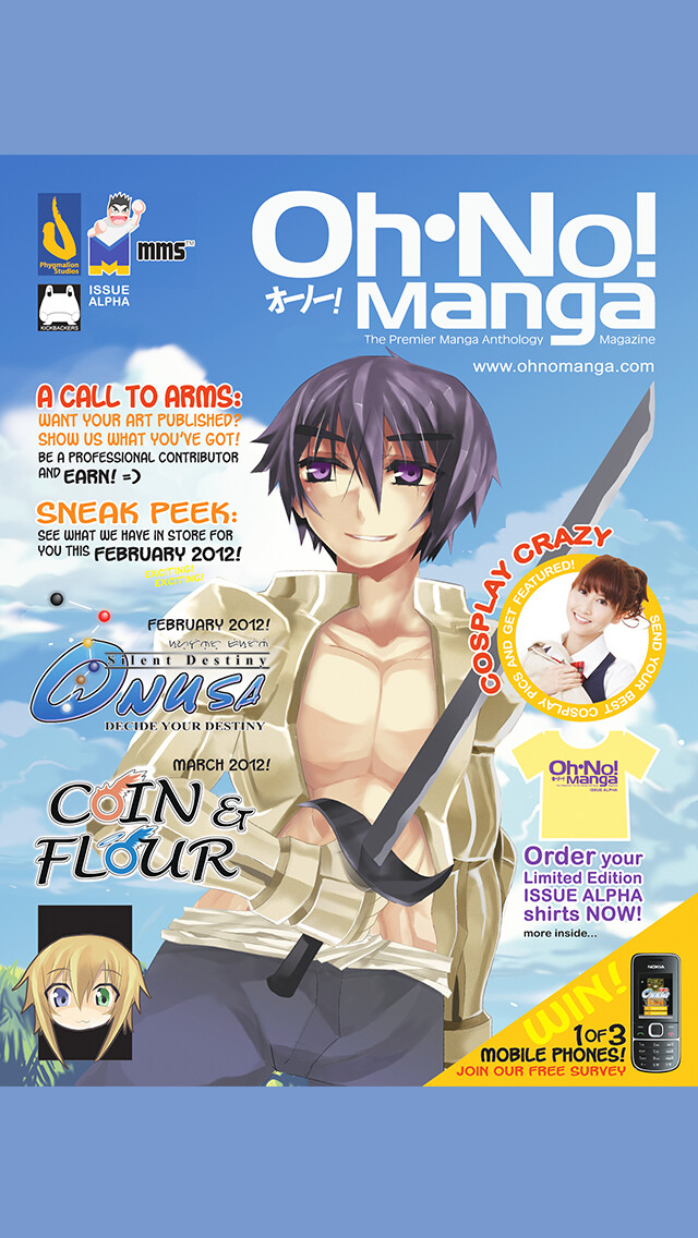 Emulate iPhone app Oh-No! Manga using MyAndroid Emulate iPhone app Oh-No! Manga using MyAndroid
