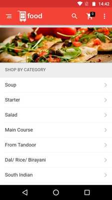 Emulate Android APK OhoShop Food App Emulate Android APK OhoShop Food App