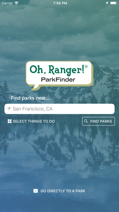 Emulate iPhone app Oh, Ranger! ParkFinder™ using MyAndroid Emulate iPhone app Oh, Ranger! ParkFinder™ using MyAndroid