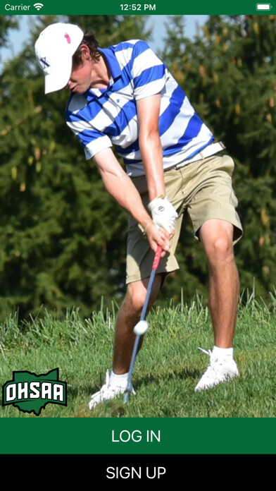 Emulate iPhone app OHSAA Golf using MyAndroid Emulate iPhone app OHSAA Golf using MyAndroid