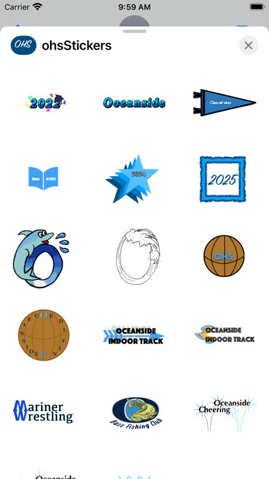 Emulate iPhone app OHS Stickers using MyAndroid Emulate iPhone app OHS Stickers using MyAndroid