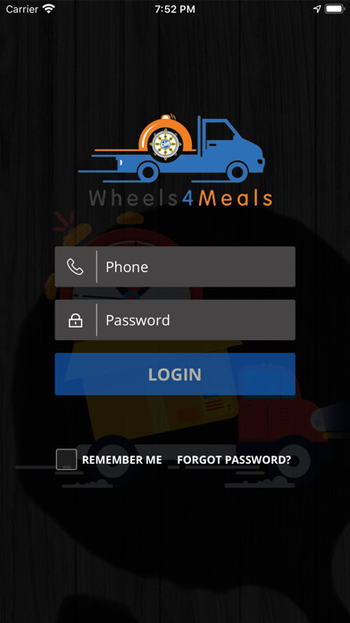 Emulate iPhone app Oie Wheels4Meals Driver using MyAndroid Emulate iPhone app Oie Wheels4Meals Driver using MyAndroid