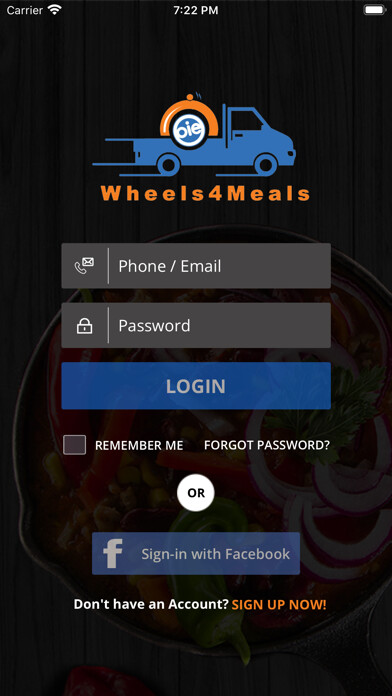 Emulate iPhone app Oie Wheels4Meals using MyAndroid Emulate iPhone app Oie Wheels4Meals using MyAndroid