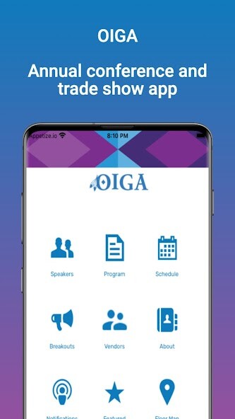 Run android online APK OIGA 2021 from MyAndroid or emulate OIGA 2021 using MyAndroid