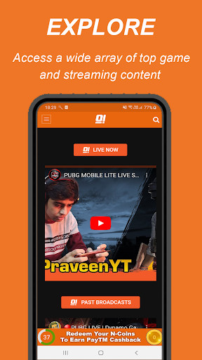 Run android online APK Oi Game - Live Video Game Streaming from MyAndroid or emulate Oi Game - Live Video Game Streaming using MyAndroid