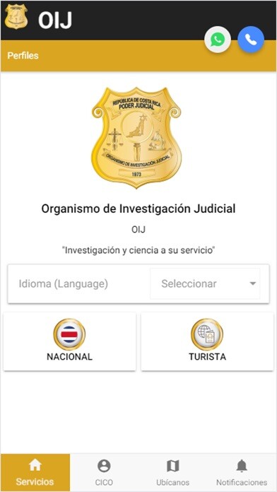 Emulate iPhone app OIJ CR Safe using MyAndroid