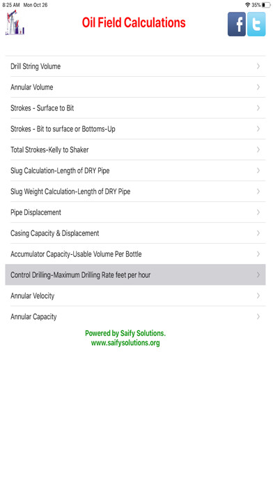 Emulate iPhone app OilField HandyCalc using MyAndroid Emulate iPhone app OilField HandyCalc using MyAndroid