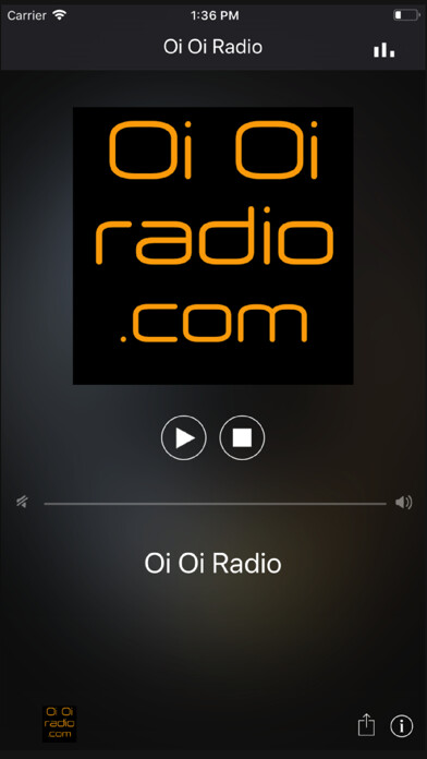 Emulate iPhone app Oi Oi Radio using MyAndroid