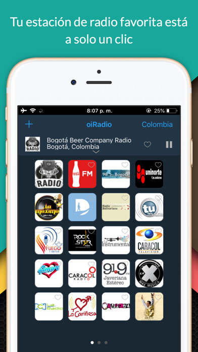 Emulate iPhone app oiRadio Colombia - Live radio using MyAndroid Emulate iPhone app oiRadio Colombia - Live radio using MyAndroid