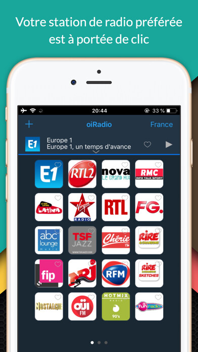 Emulate iPhone app oiRadio France - Live radio using MyAndroid Emulate iPhone app oiRadio France - Live radio using MyAndroid