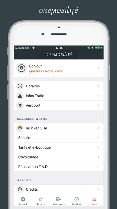 Emulate iPhone app Oise Mobilité using MyAndroid Emulate iPhone app Oise Mobilité using MyAndroid