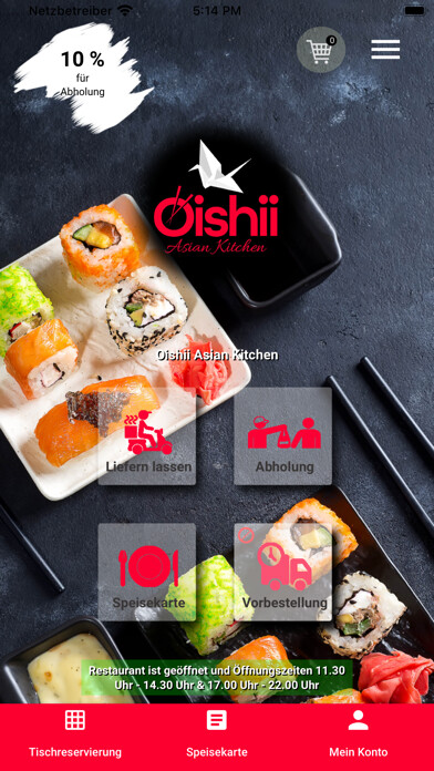 Emulate iPhone app Oishii using MyAndroid Emulate iPhone app Oishii using MyAndroid