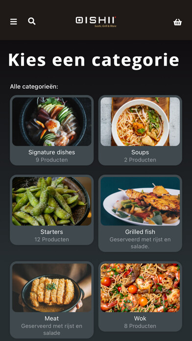 Emulate iPhone app Oishii - Sushi, Grill & More using MyAndroid Emulate iPhone app Oishii - Sushi, Grill & More using MyAndroid