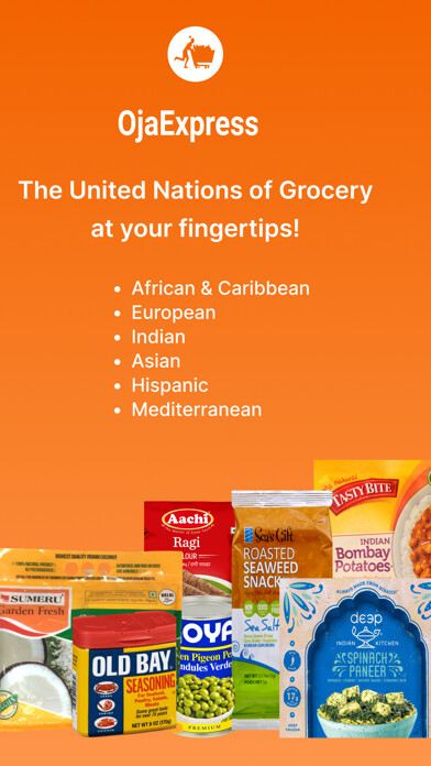 Emulate iPhone app OjaExpress - Cultural grocery using MyAndroid Emulate iPhone app OjaExpress - Cultural grocery using MyAndroid