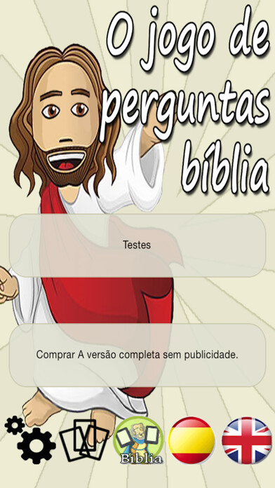 Emulate iPhone app O jogo de perguntas bíblia using MyAndroid Emulate iPhone app O jogo de perguntas bíblia using MyAndroid