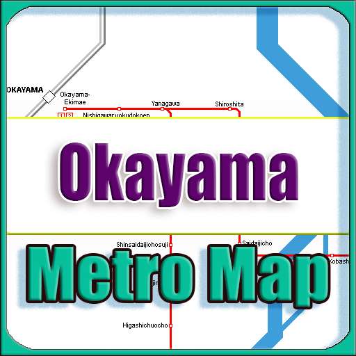 Run android online APK Okayama Japan Metro Map Offline from MyAndroid or emulate Okayama Japan Metro Map Offline using MyAndroid