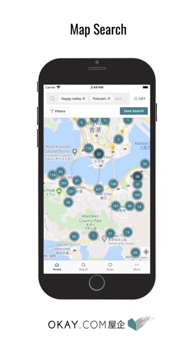 Emulate iPhone app OKAY.COM – HK Property Agent using MyAndroid