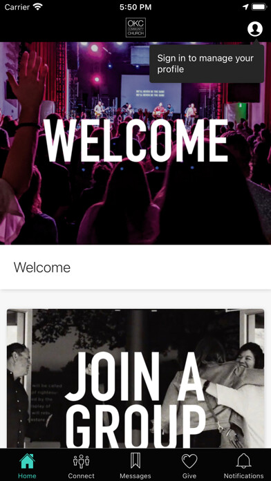 Emulate iPhone app OKC Community Church using MyAndroid Emulate iPhone app OKC Community Church using MyAndroid