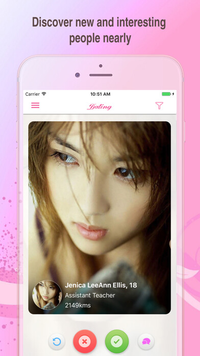 Emulate iPhone app Ok Dating App: Chat & Hook Up using MyAndroid