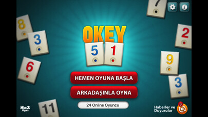 Emulate iPhone app Okey 51 Online using MyAndroid Emulate iPhone app Okey 51 Online using MyAndroid