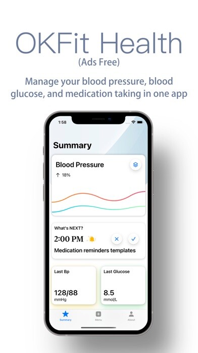 Emulate iPhone app OKFit Health: Bp Tracker using MyAndroid Emulate iPhone app OKFit Health: Bp Tracker using MyAndroid