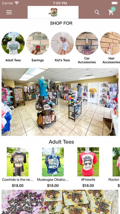 Run android online APK Okie Gals Boutique from MyAndroid or emulate Okie Gals Boutique using MyAndroid