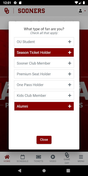 Emulate iPhone app Oklahoma Sooners using MyAndroid Emulate iPhone app Oklahoma Sooners using MyAndroid