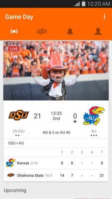Emulate Android APK Oklahoma State Athletics