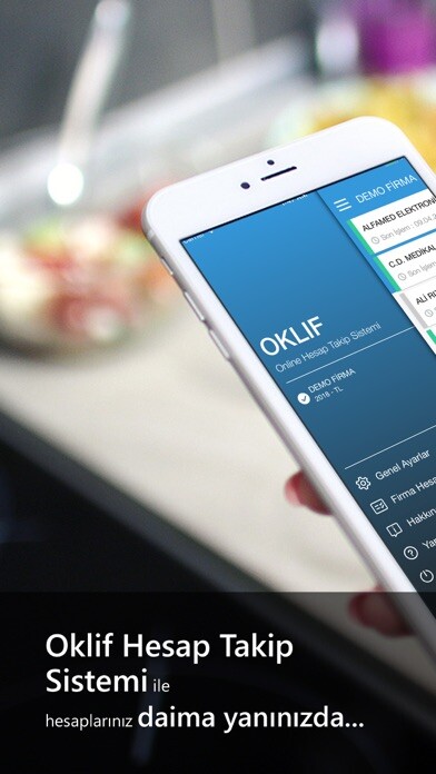 Emulate iPhone app Oklif Hesap Takip Sistemi using MyAndroid Emulate iPhone app Oklif Hesap Takip Sistemi using MyAndroid