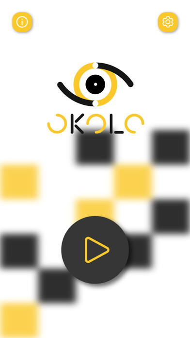 Emulate iPhone app Okolo Puzzle Clinic using MyAndroid