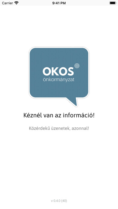 Emulate iPhone app Okos Önkormányzat using MyAndroid Emulate iPhone app Okos Önkormányzat using MyAndroid