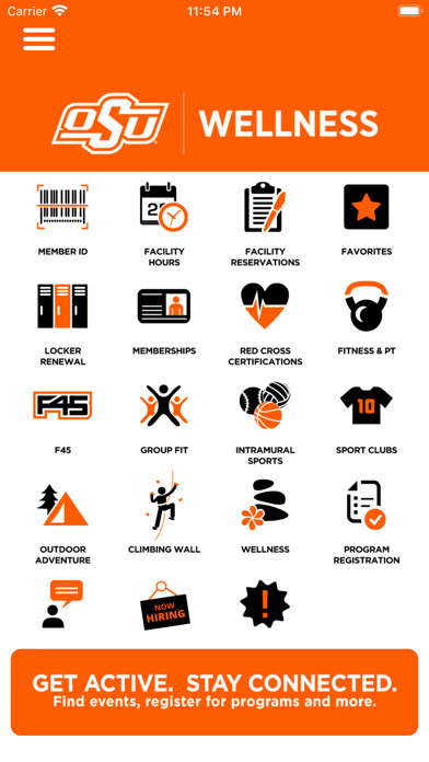Emulate iPhone app OKStateU Wellness using MyAndroid