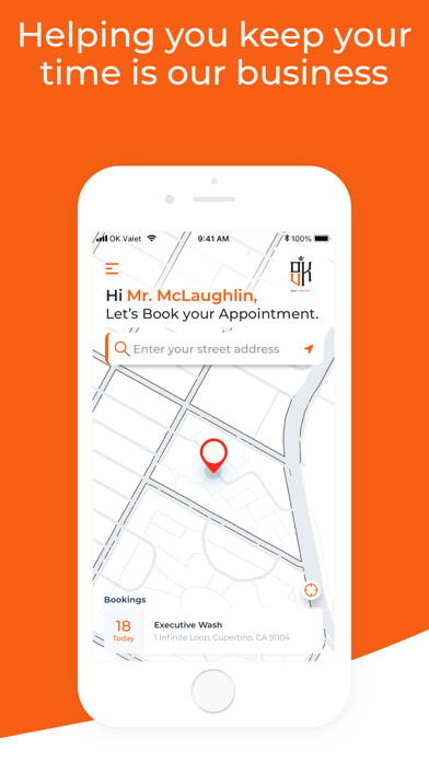 Emulate iPhone app Ok Valet using MyAndroid Emulate iPhone app Ok Valet using MyAndroid