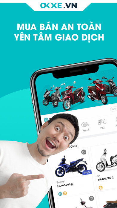 Run android online APK OKXE–Mua bán xe máy trực tuyến from MyAndroid or emulate OKXE–Mua bán xe máy trực tuyến using MyAndroid