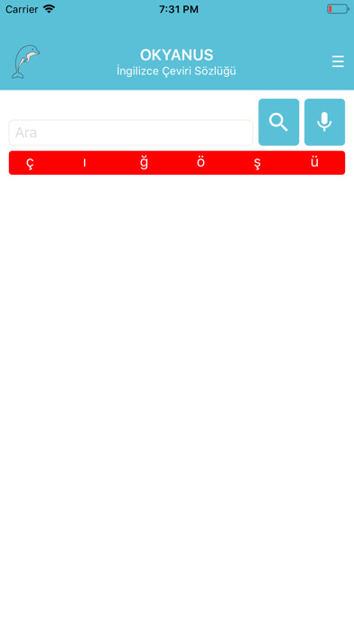 Emulate iPhone app Okyanus İngilizce using MyAndroid