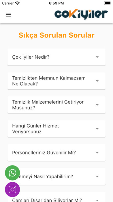 Emulate iPhone app Çok ?yiler - Temizlik using MyAndroid Emulate iPhone app Çok ?yiler - Temizlik using MyAndroid