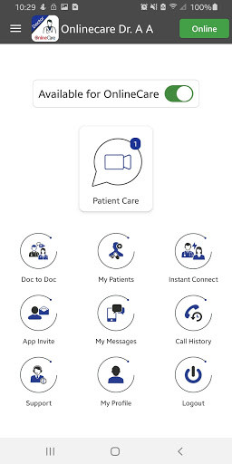 Run android online APK OLC Doc from MyAndroid or emulate OLC Doc using MyAndroid