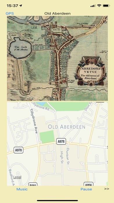 Emulate iPhone app Old Aberdeen using MyAndroid Emulate iPhone app Old Aberdeen using MyAndroid