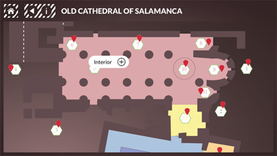 Emulate iPhone app Old Cathedral of Salamanca using MyAndroid
