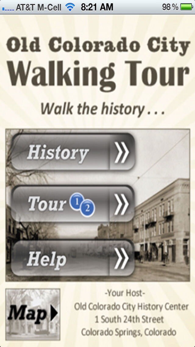Emulate iPhone app Old Colorado City using MyAndroid