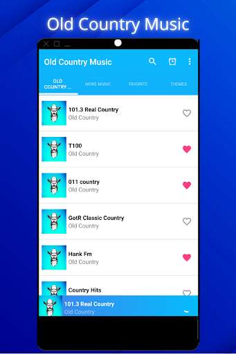 Run android online APK Old Country Music App from MyAndroid or emulate Old Country Music App using MyAndroid