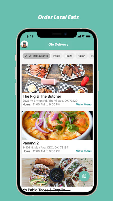 Emulate iPhone app Olé Delivery using MyAndroid Emulate iPhone app Olé Delivery using MyAndroid