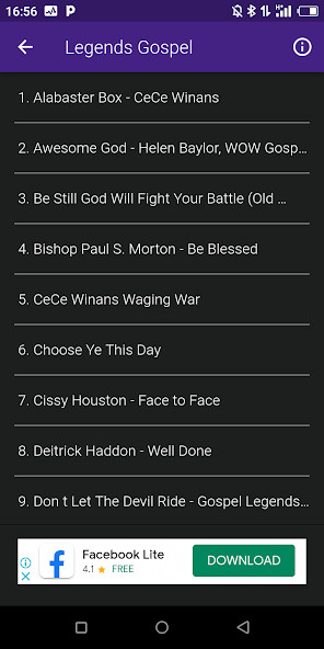 Run android online APK Old Gospel Music  Hits from MyAndroid or emulate Old Gospel Music  Hits using MyAndroid