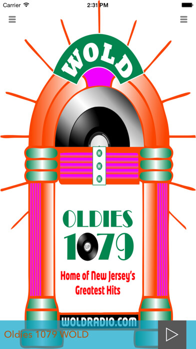 Emulate iPhone app Oldies 1079 WOLD using MyAndroid Emulate iPhone app Oldies 1079 WOLD using MyAndroid
